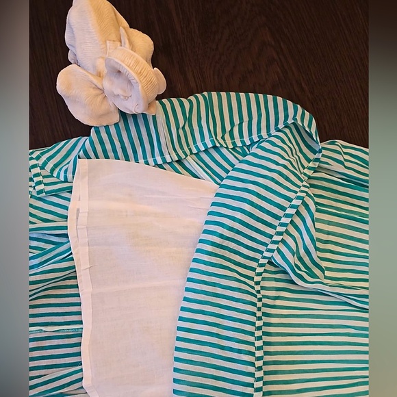 Oliphant Sleeveless Striped Maxi Dress - New with Tags - Picture 6 of 7